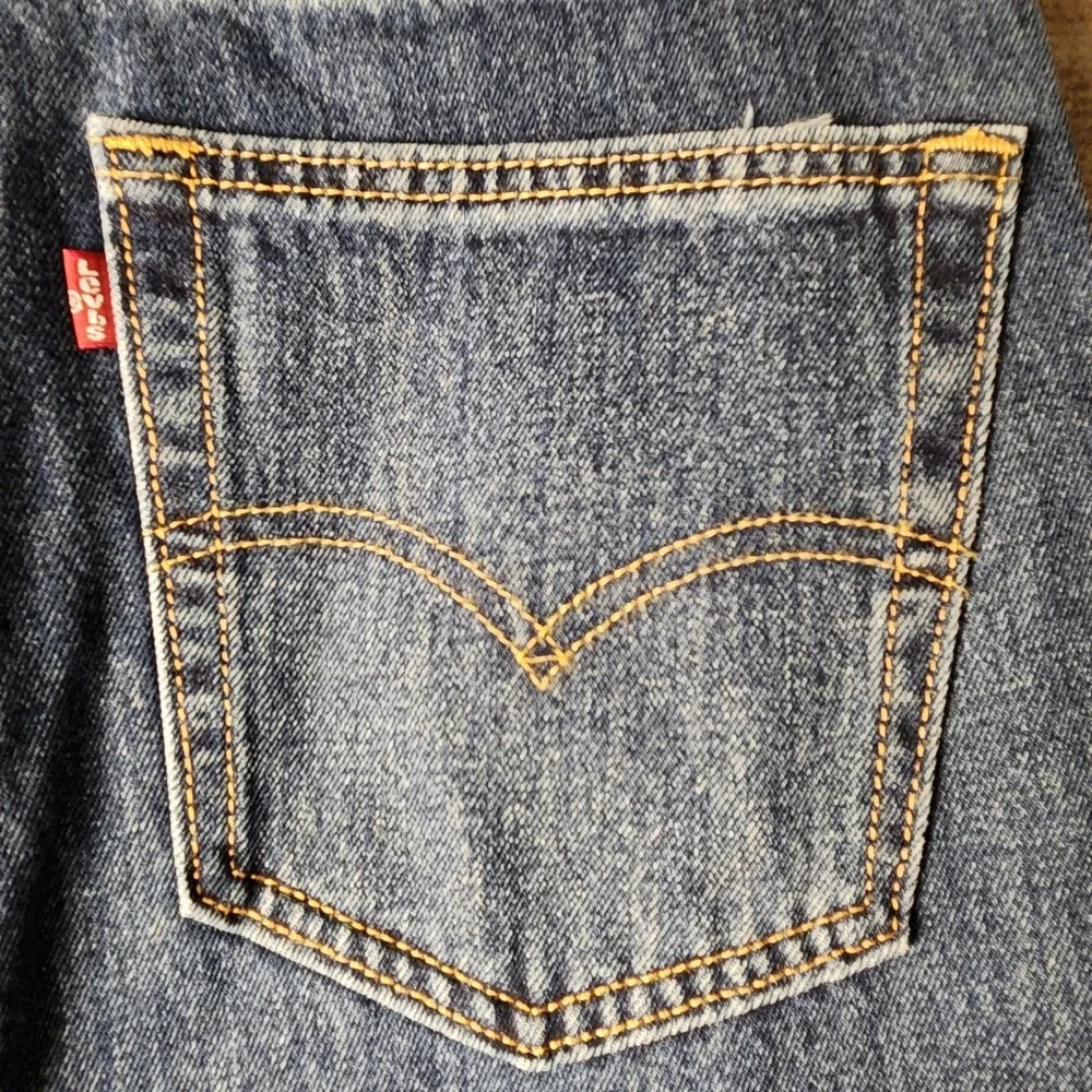 Levi's‎ 505 Regular Fit Jeans Mens 36x30 Blue Excellent Straight Leg Denim